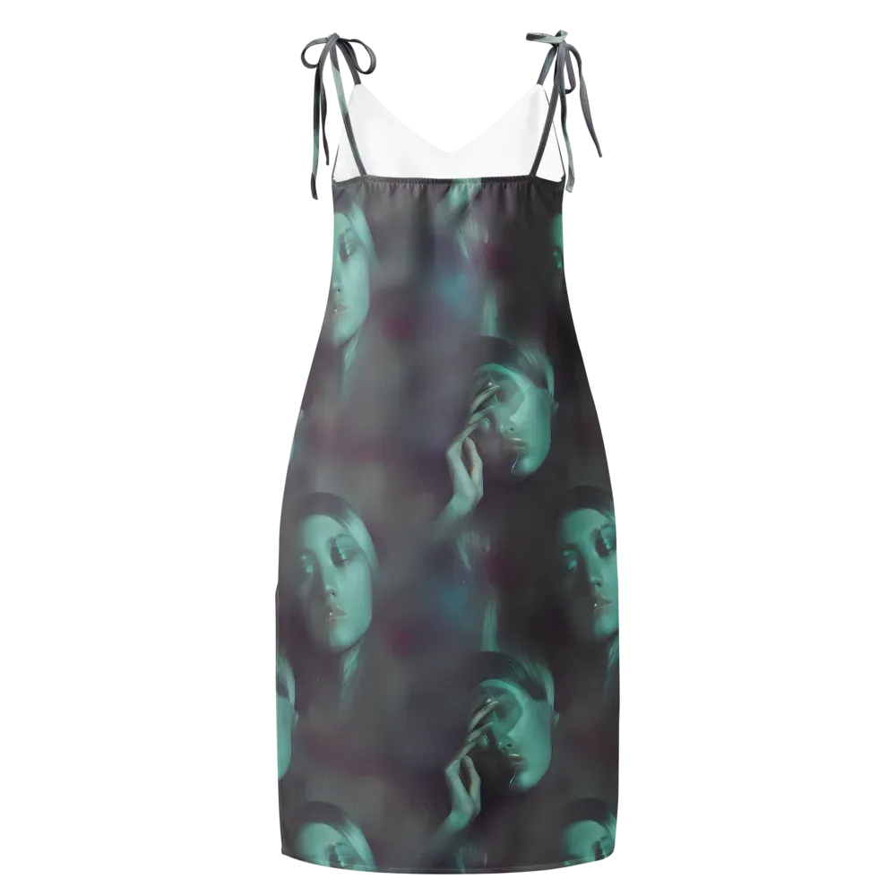 Surreal Dreams on Slip Dress — Back