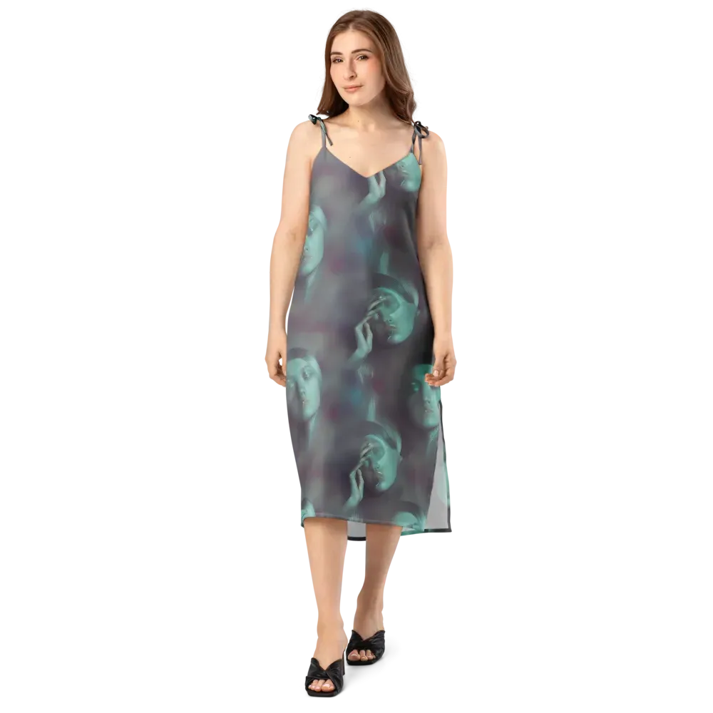Surreal Dreams on Slip Dress — Front