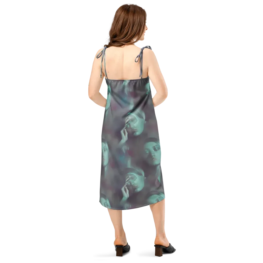 Surreal Dreams on Slip Dress — Back