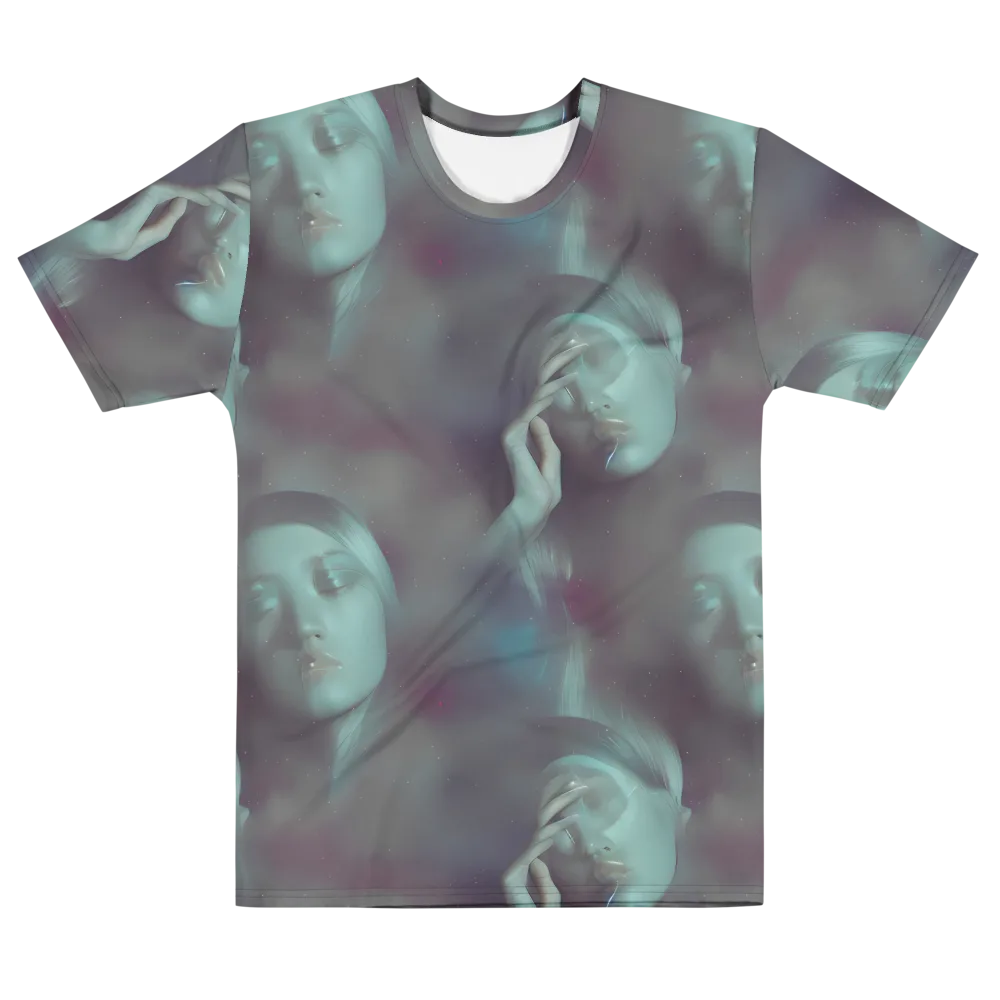 Surreal Dreams on Men's Cotton Crew Neck T-Shirt — Front