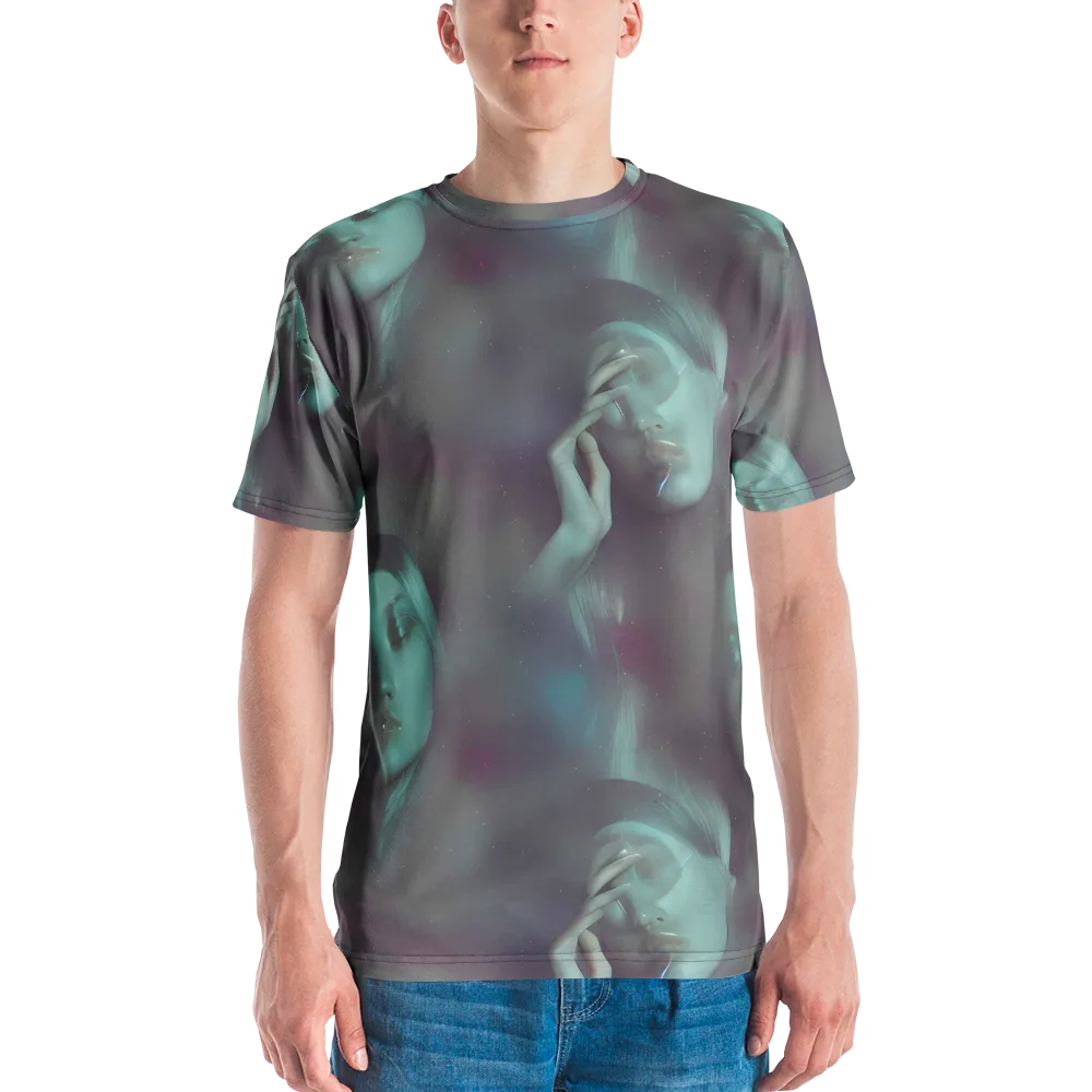 Surreal Dreams on Men's Crew Neck T-Shirt — Front