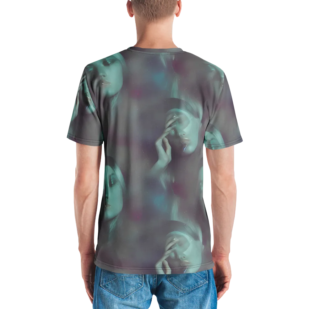 Surreal Dreams on Men's Crew Neck T-Shirt — Back