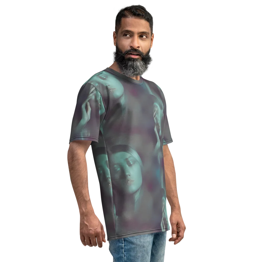 Surreal Dreams on Men's Crew Neck T-Shirt — Right