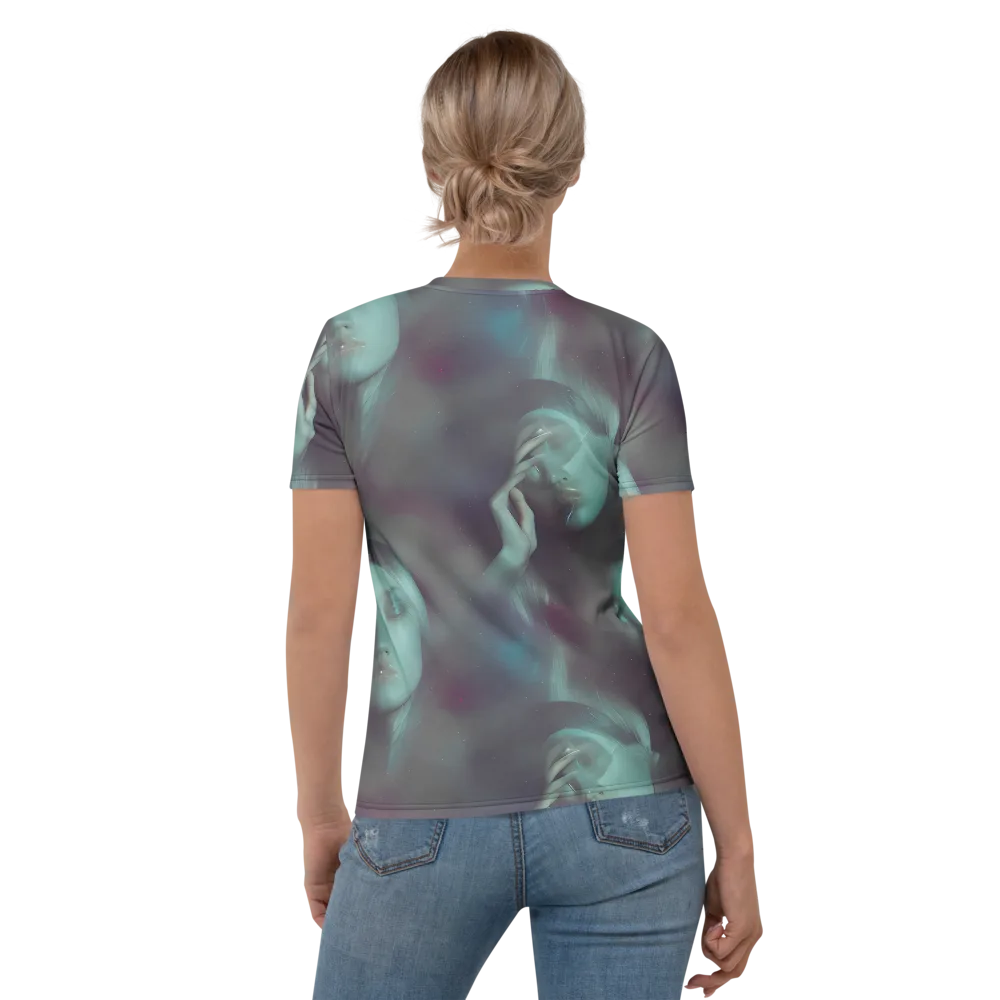 Surreal Dreams on Women's Crew Neck T-Shirt — Back