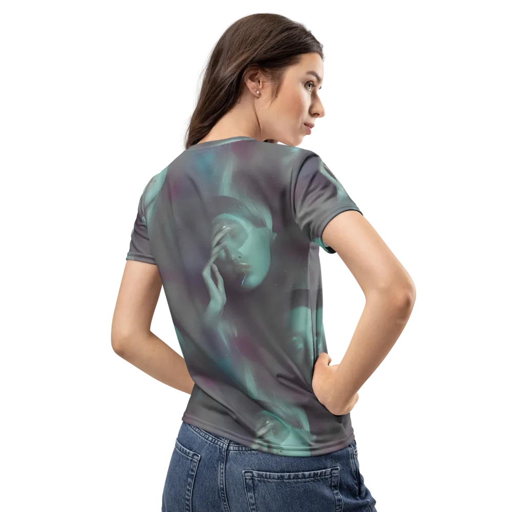 Surreal Dreams on Women's Crew Neck T-Shirt — Back