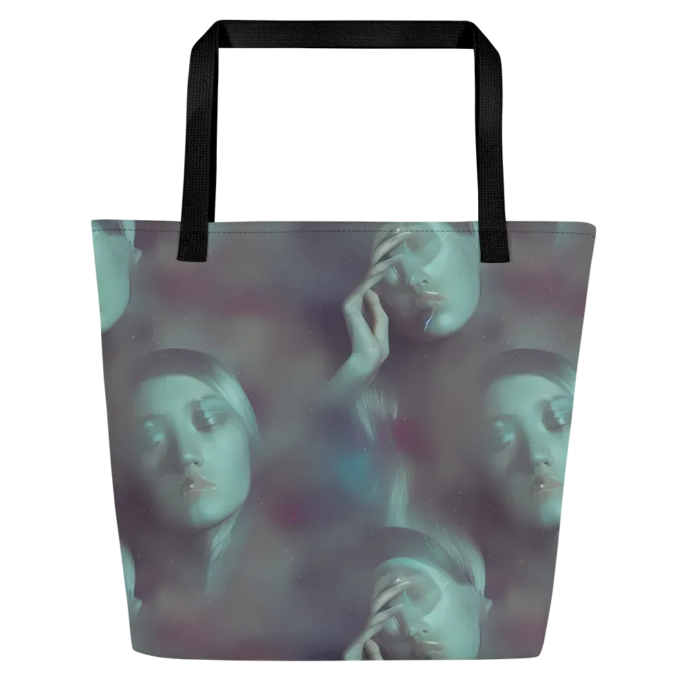 Surreal Dreams on Large Tote Bag W/ Pocket — Front