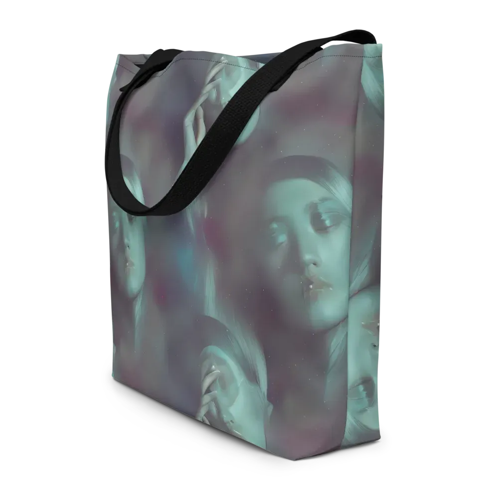 Surreal Dreams on Large Tote Bag W/ Pocket — Front