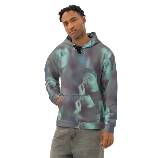 Surreal Dreams on a Cotton Hoodie