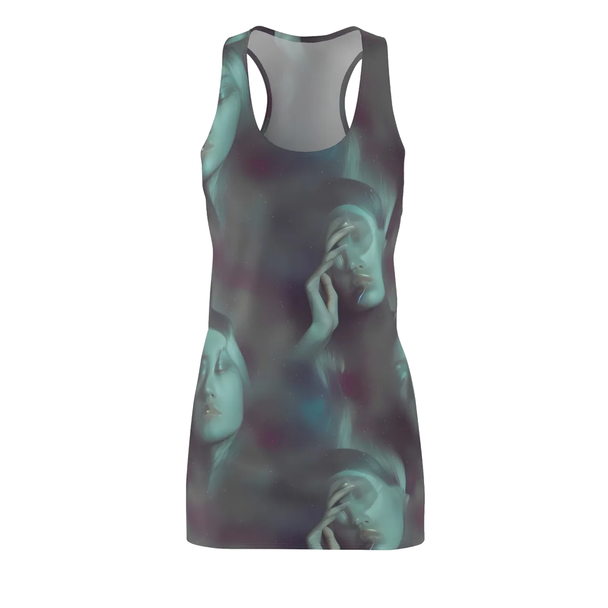 Surreal Dreams on Racerback Dress — Front