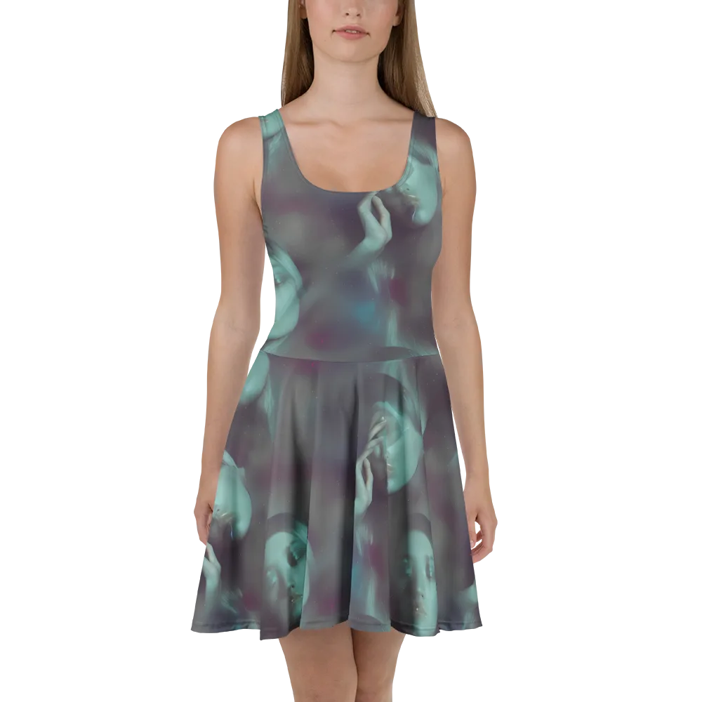 Surreal Dreams on Skater Dress — Front