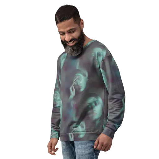 Surreal Dreams on a Sweatshirt