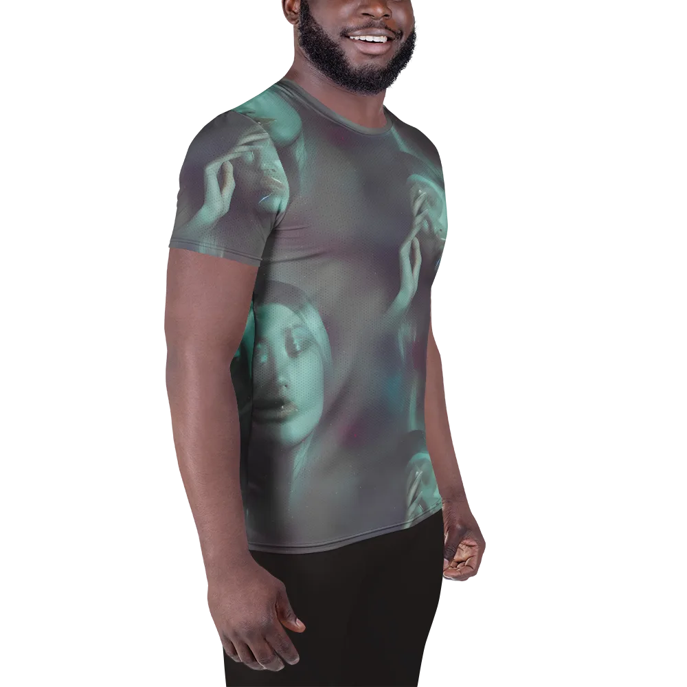 Surreal Dreams on Men's Athletic T-Shirt — Right