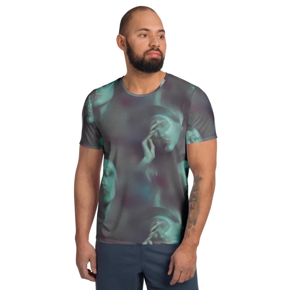 Surreal Dreams on Men's Athletic T-Shirt — Front