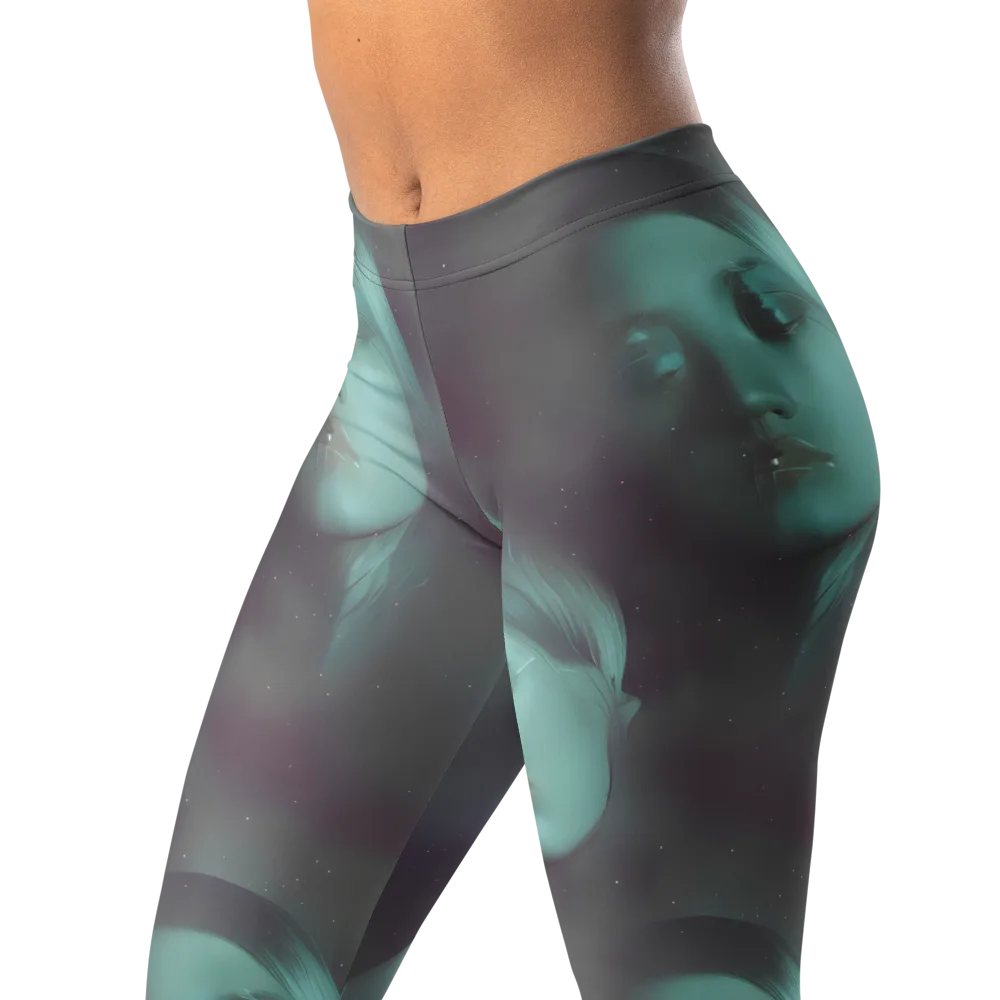 Surreal Dreams on Leggings — Left Front