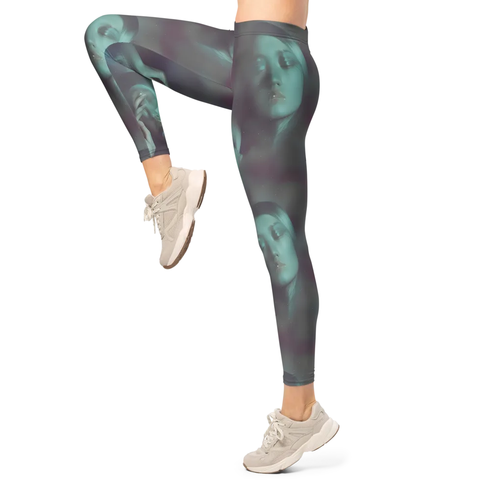 Surreal Dreams on Leggings — Left