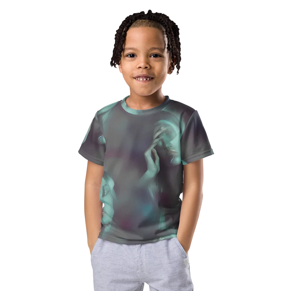 Surreal Dreams on Kids Crew Neck T-Shirt — Front