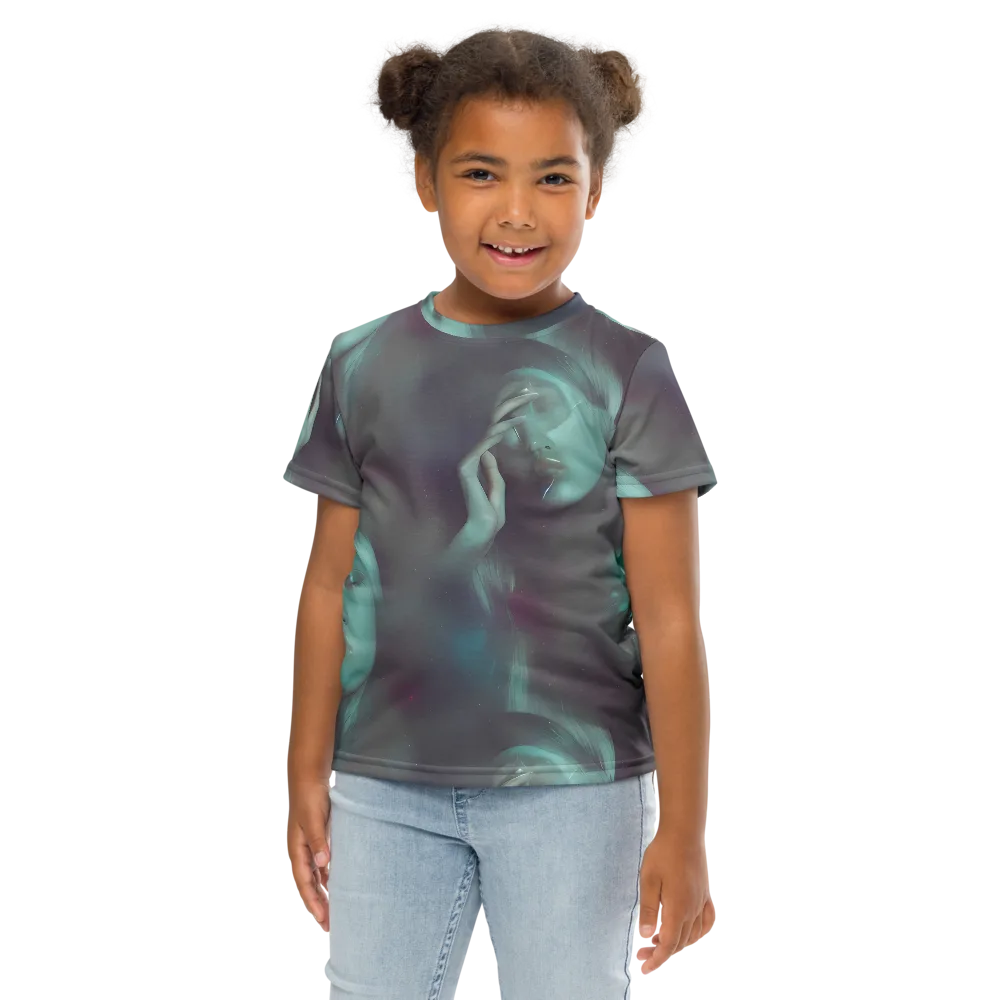 Surreal Dreams on Kids Crew Neck T-Shirt — Front
