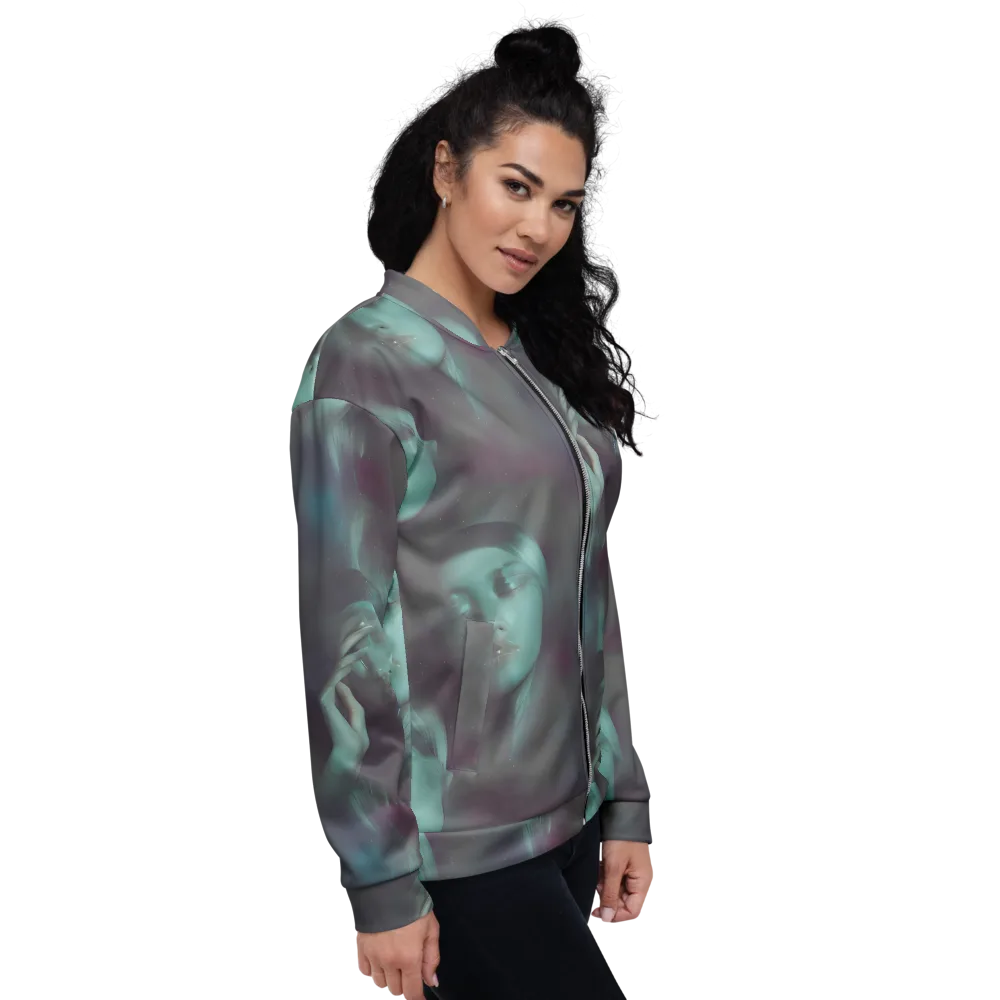 Surreal Dreams on Bomber Jacket — Right