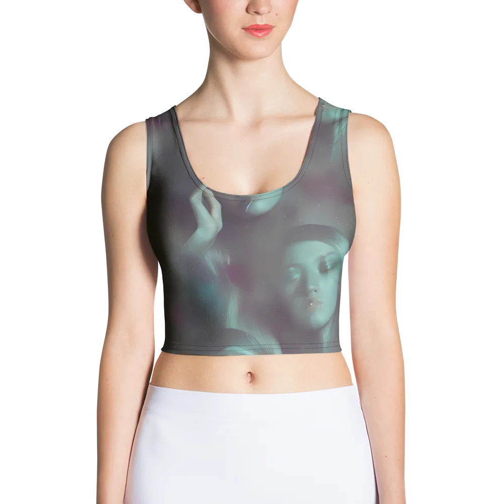 Surreal Dreams on Crop Top — Front