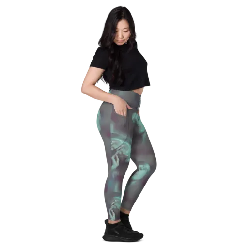 Surreal Dreams on a Leggings with Pockets