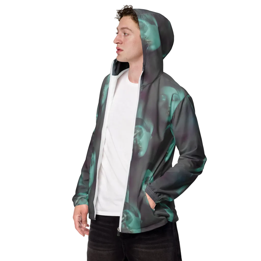 Surreal Dreams on Men's Windbreaker — Left Front