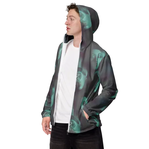 Surreal Dreams on a Men's Windbreaker