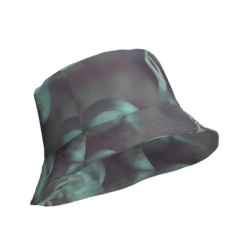 Surreal Dreams on Reversible Bucket Hat — Product details Outside