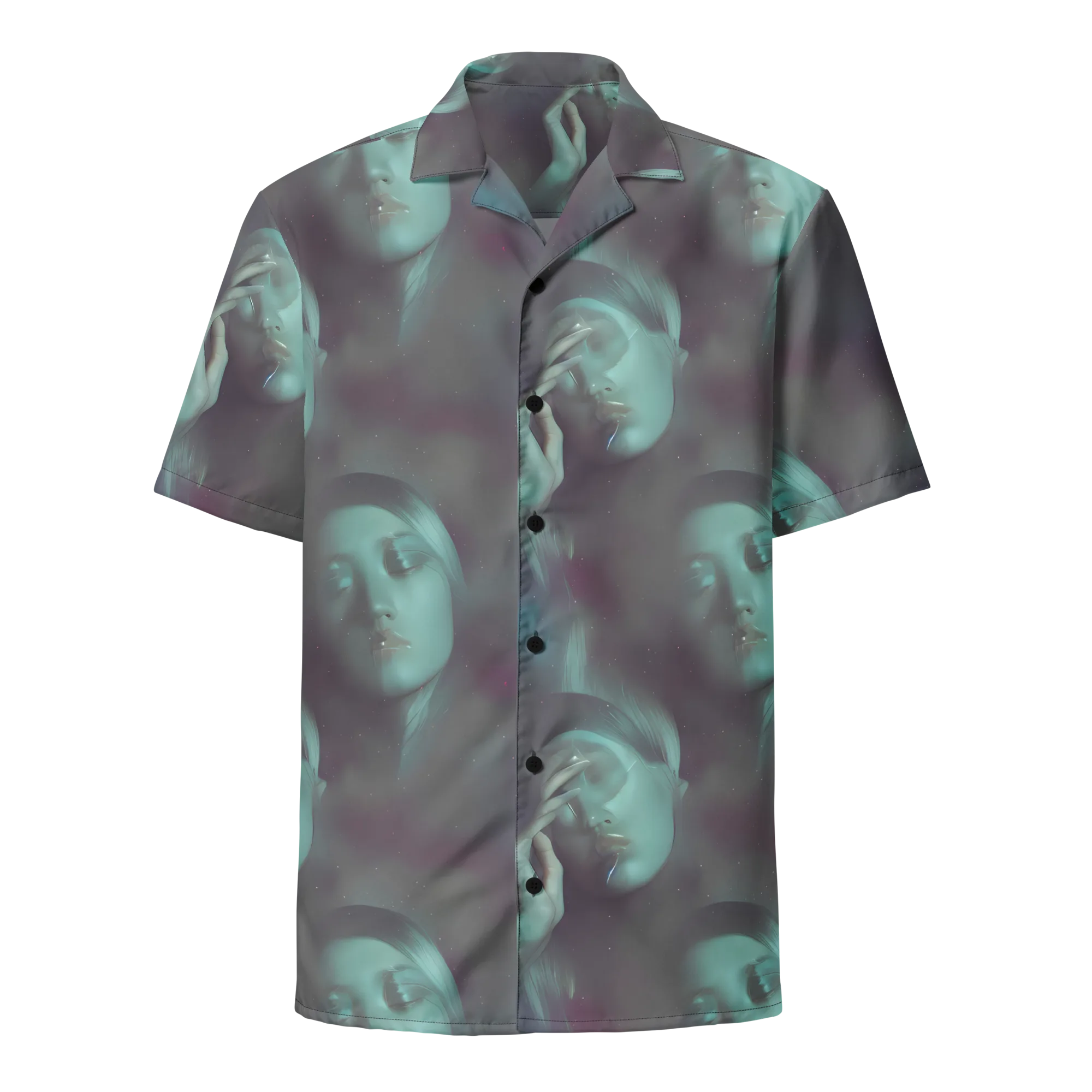 Surreal Dreams on Button Shirt — Front