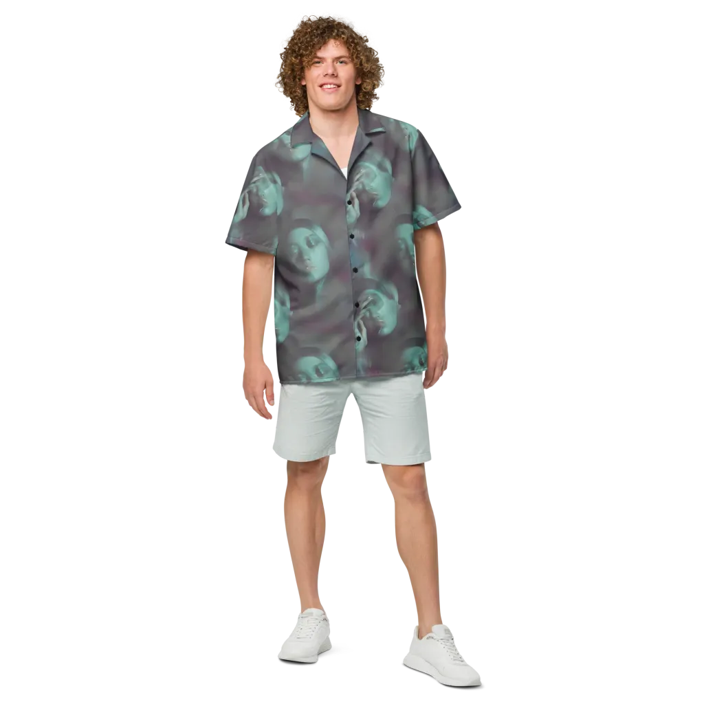 Surreal Dreams on Button Shirt — Front