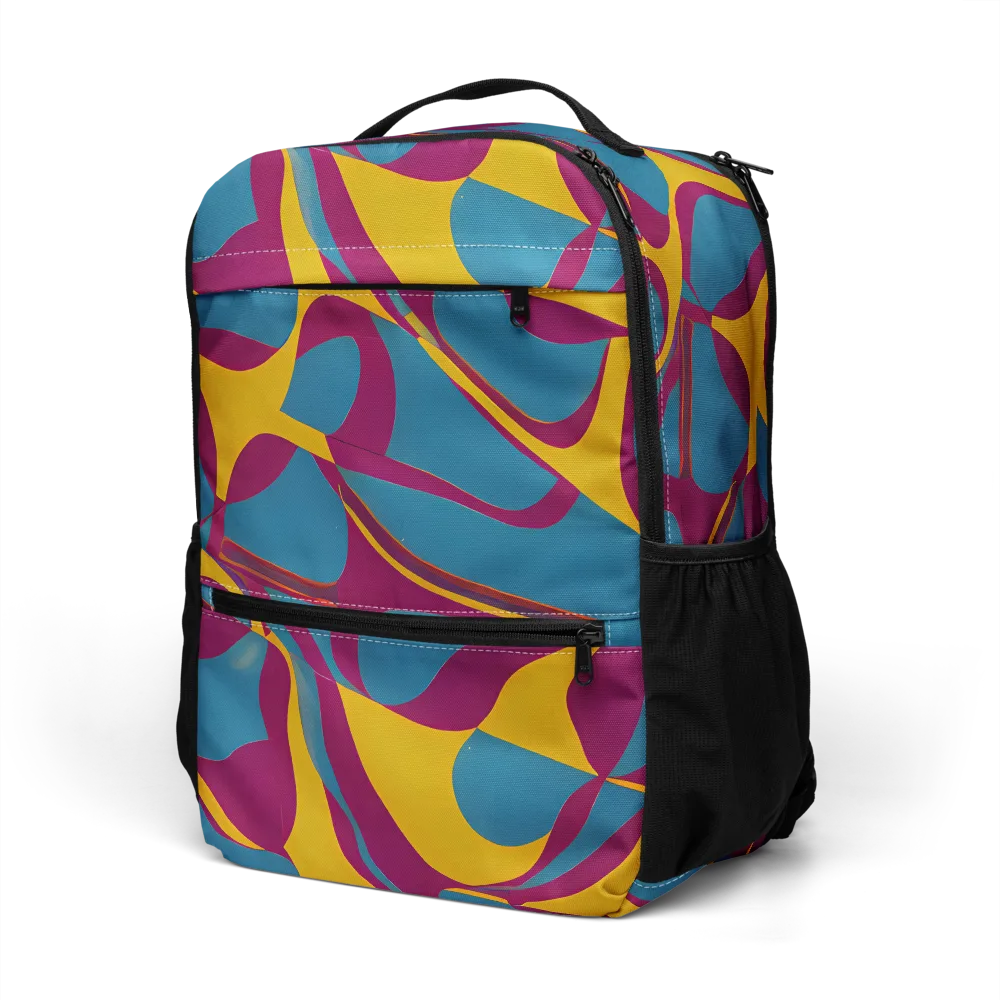 Teal Voltage on Utility Backpack — Left Front