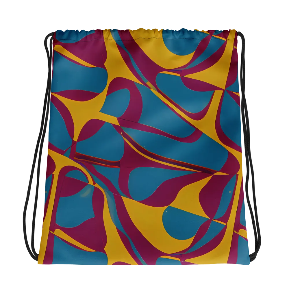 Teal Voltage on Drawstring Bag — Photo
