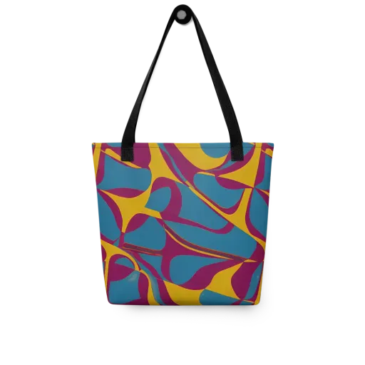Teal Voltage on a Tote Bag