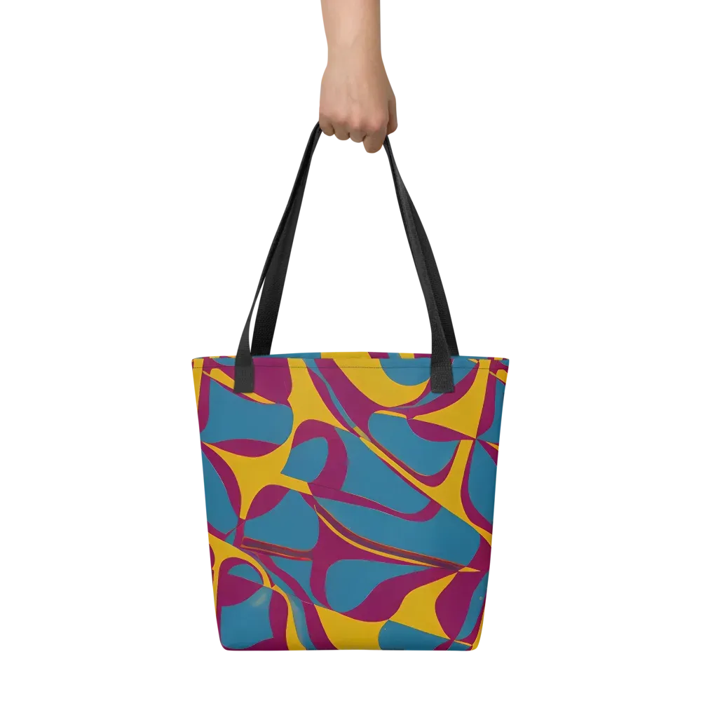 Teal Voltage on Tote Bag — Front