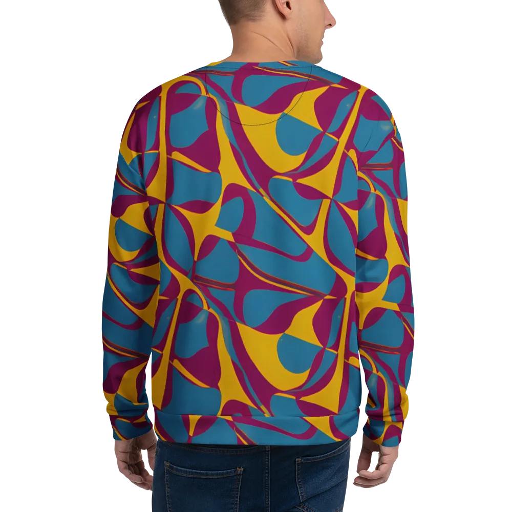 Teal Voltage on Sweatshirt — Back