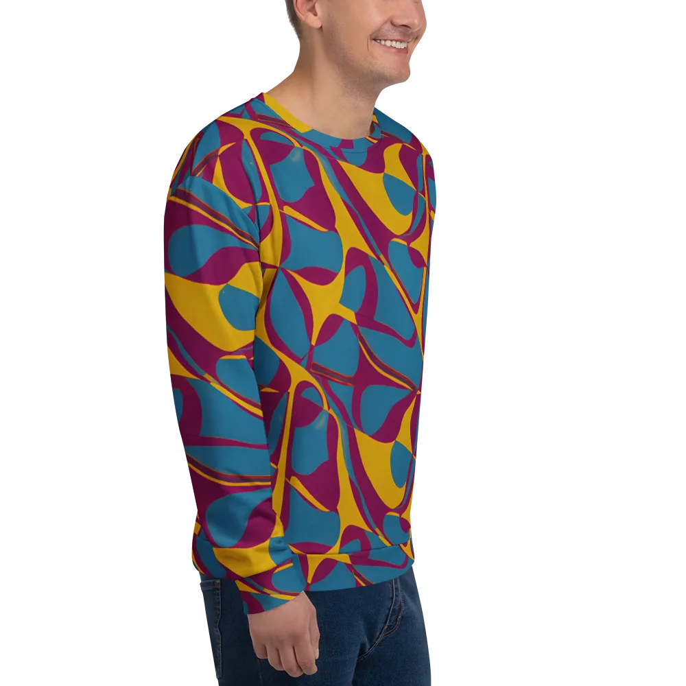 Teal Voltage on Sweatshirt — Right Front