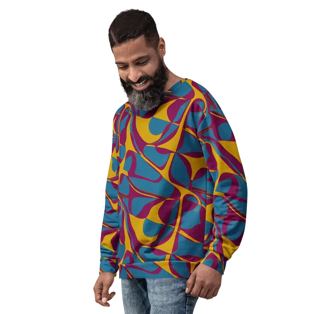 Teal Voltage on Sweatshirt — Left Front