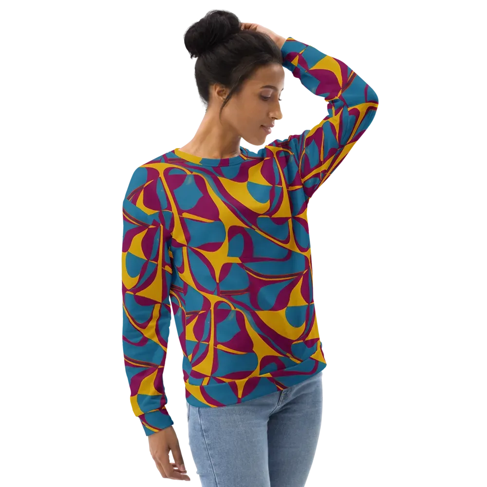 Teal Voltage on Sweatshirt — Right Front