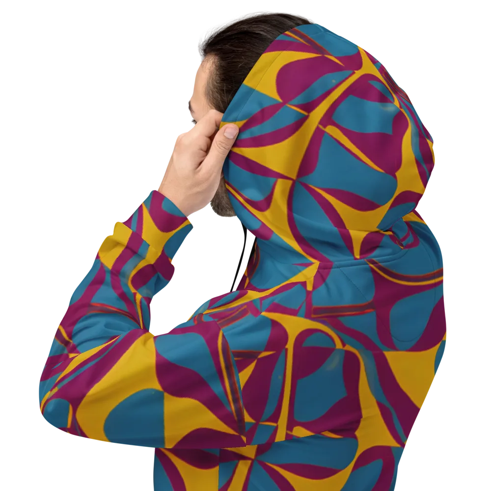 Teal Voltage on Hoodie — Back