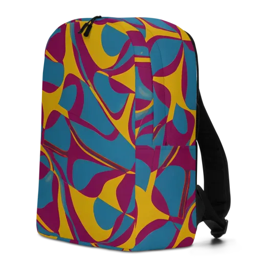 Teal Voltage on a Minimalist Backpack