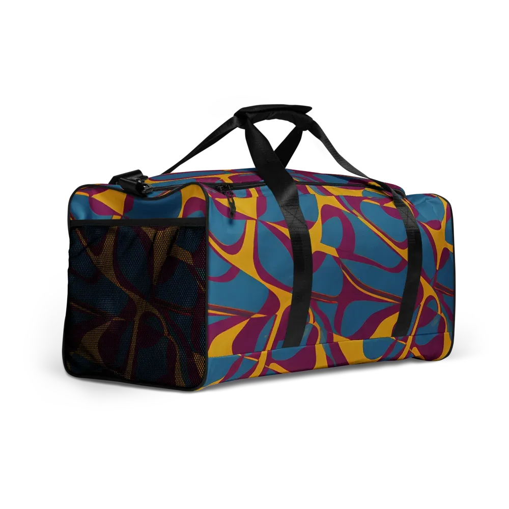 Teal Voltage on Duffle Bag — Right Front