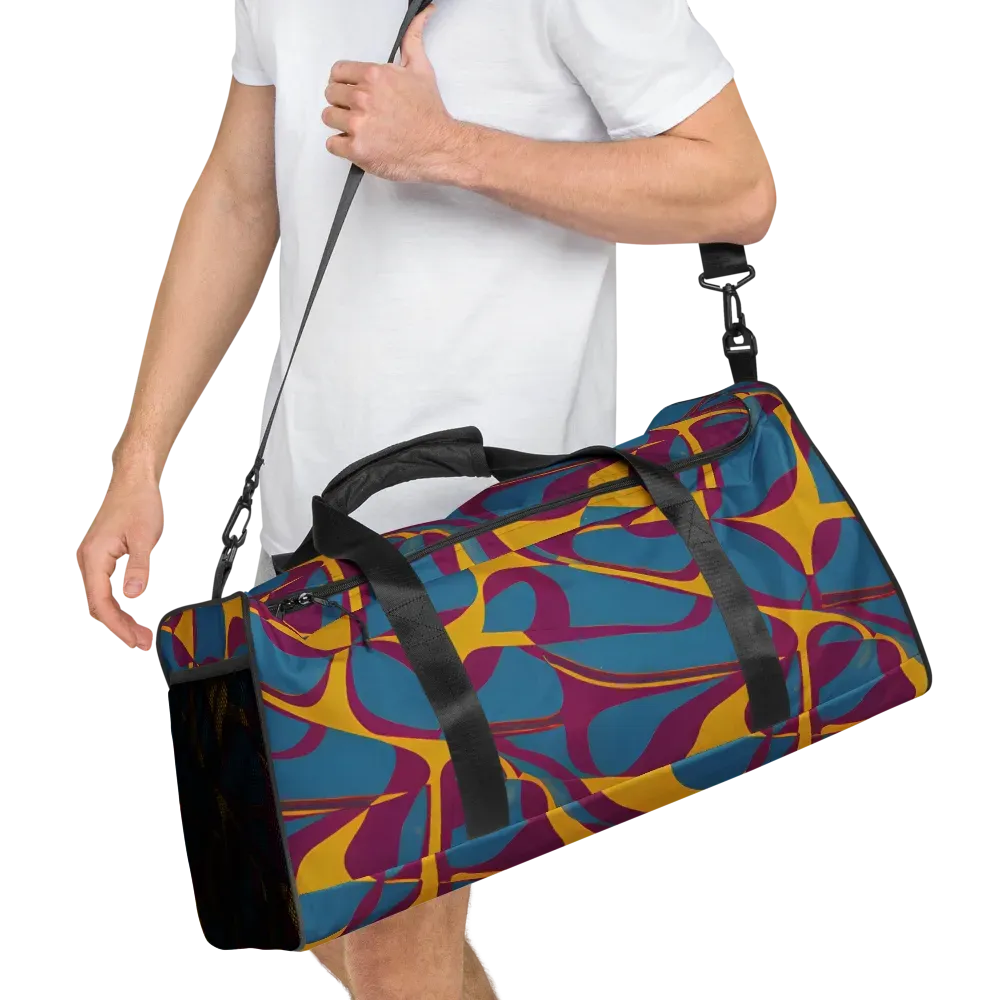 Teal Voltage on Duffle Bag — Right Front