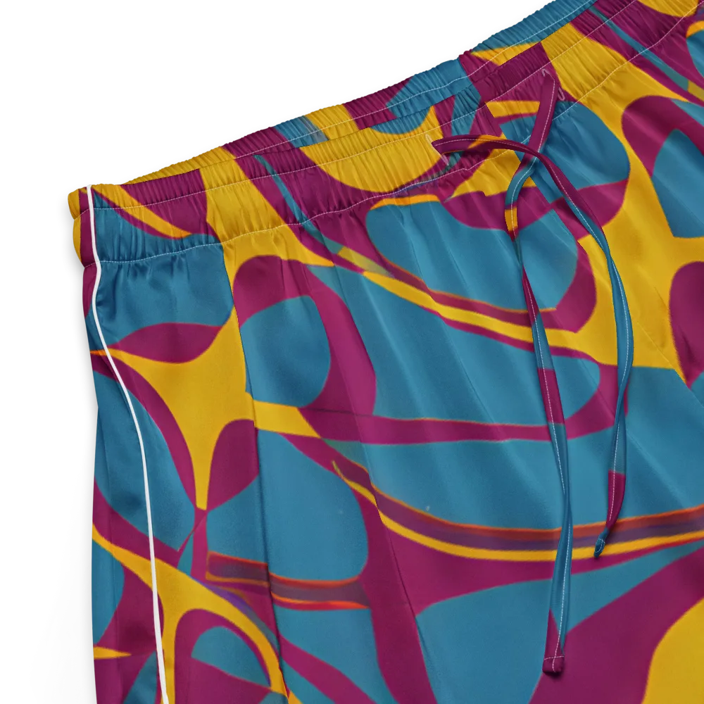 Teal Voltage on Women's Pajama Shorts — Product details