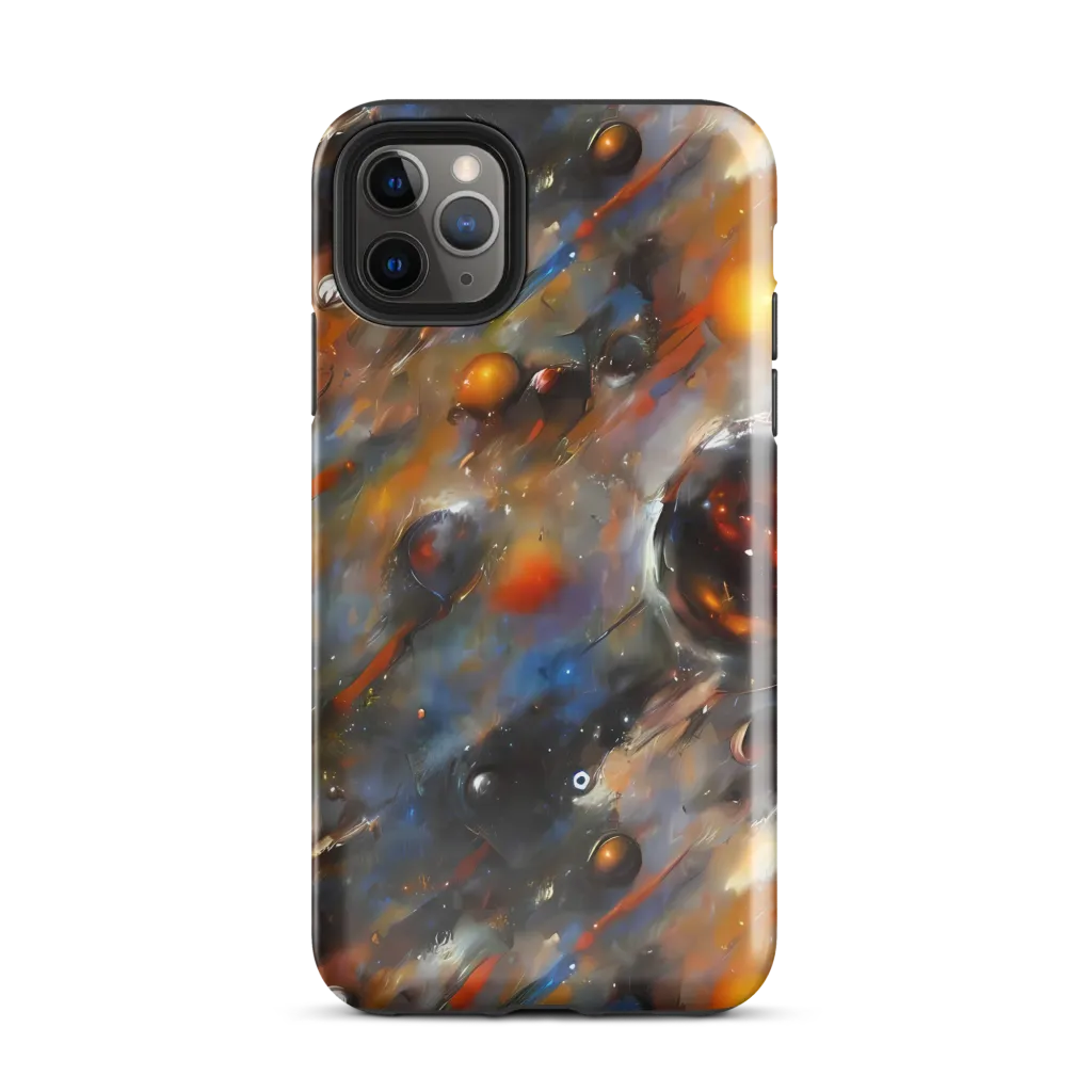Brushstroke Blaze on Tough Case for iPhone® — Front