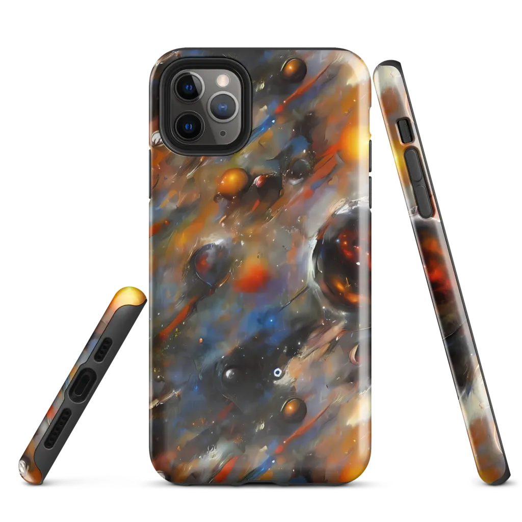 Brushstroke Blaze on Tough Case for iPhone® — Front