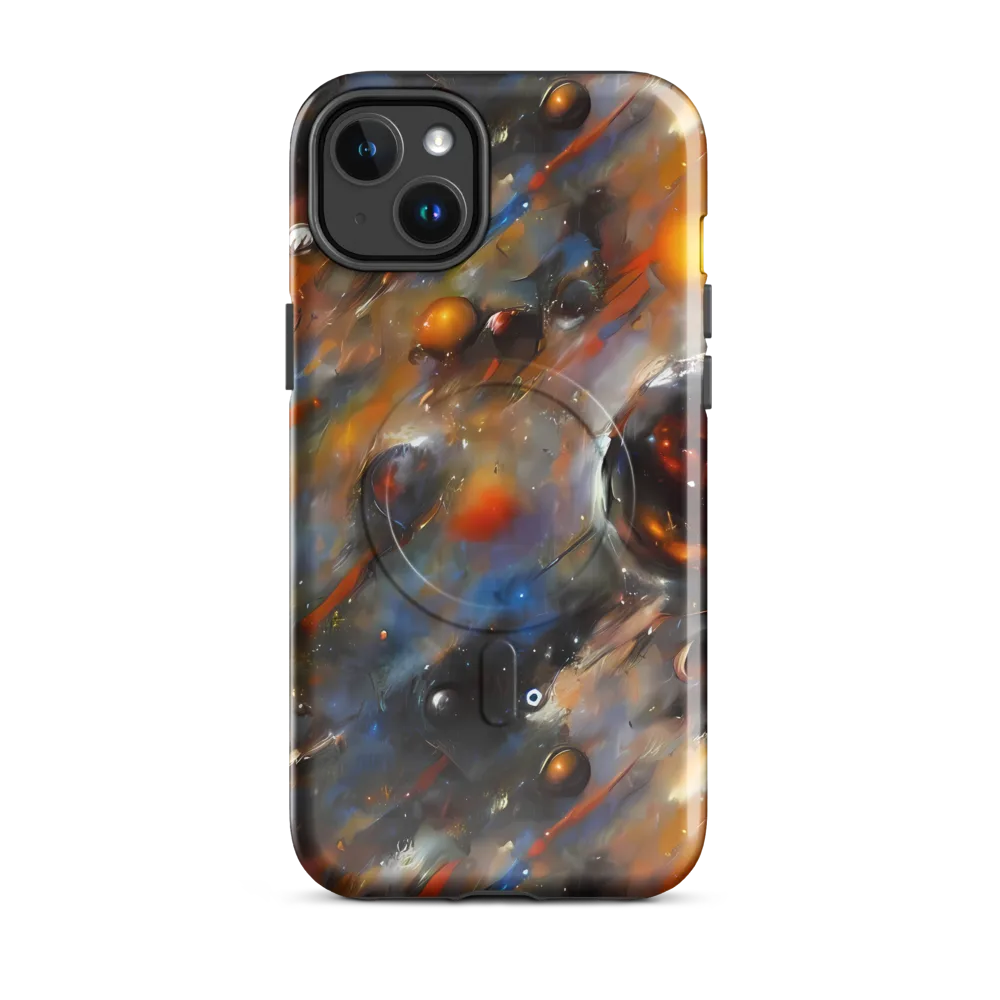 Brushstroke Blaze on MagSafe Tough Case for iPhone® — Front