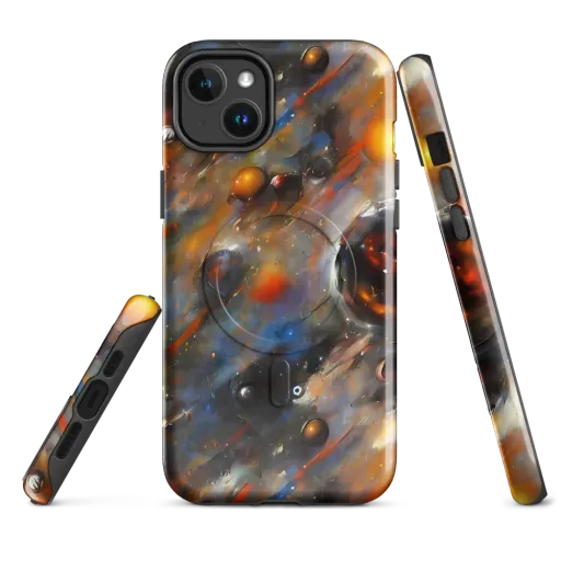 Brushstroke Blaze on a MagSafe Tough Case for iPhone®
