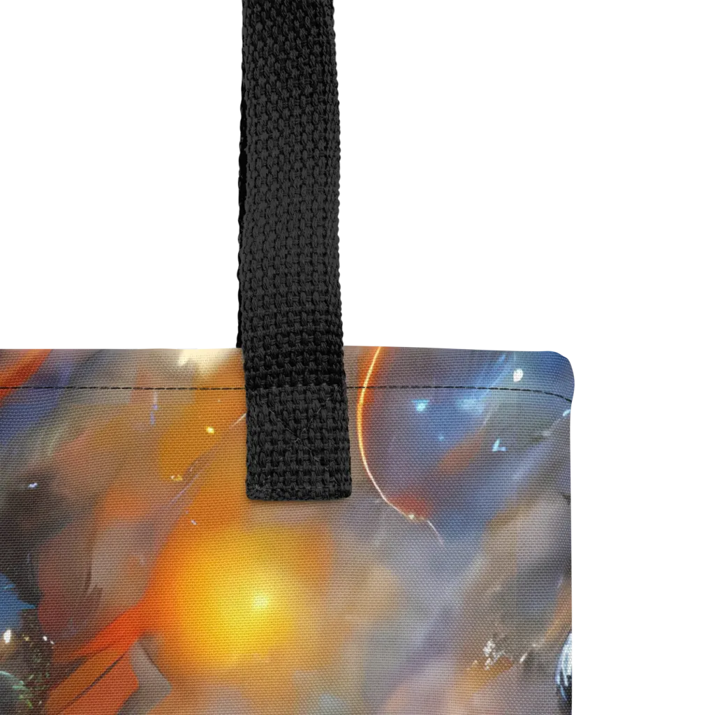 Brushstroke Blaze on Tote Bag — Product details