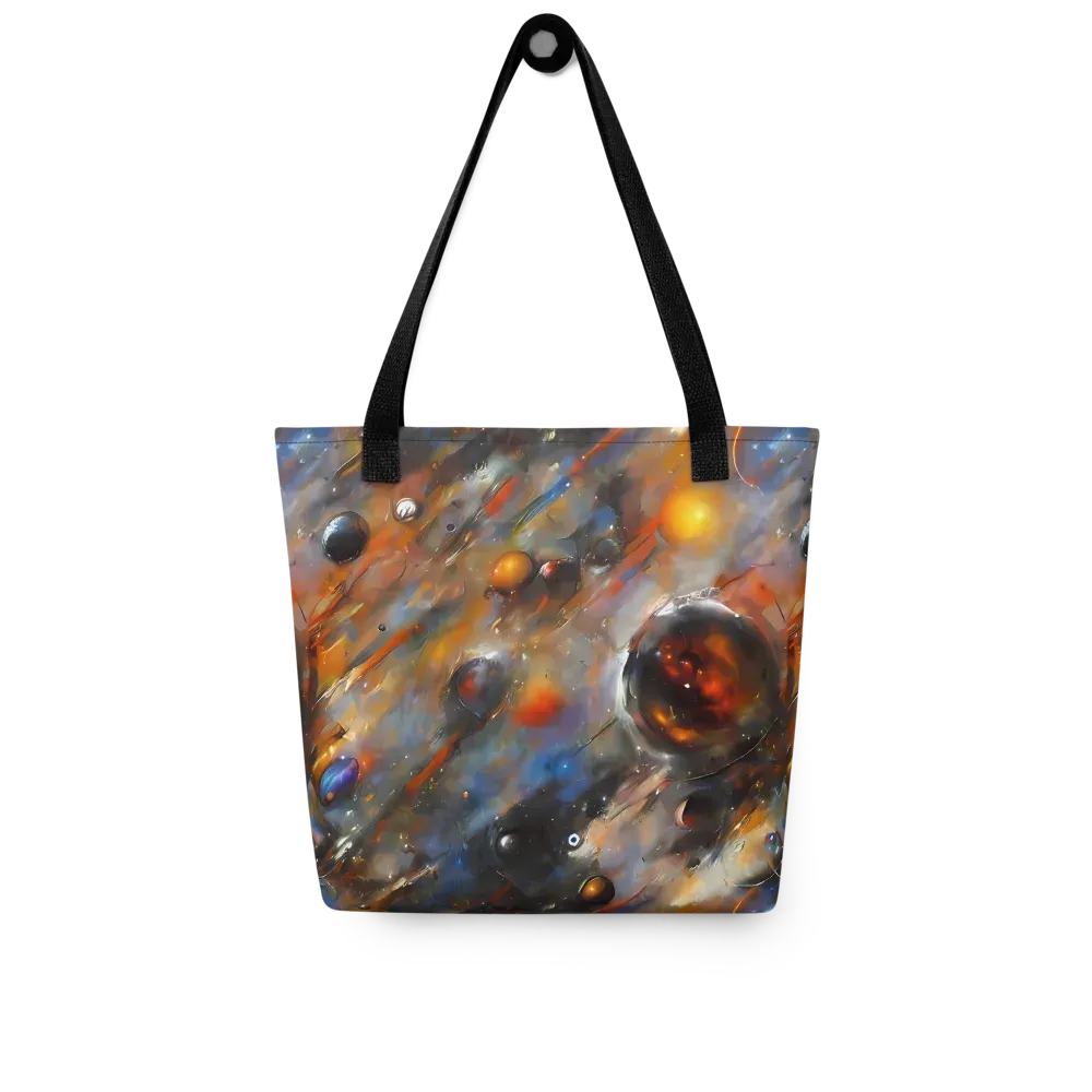 Brushstroke Blaze on Tote Bag — Front