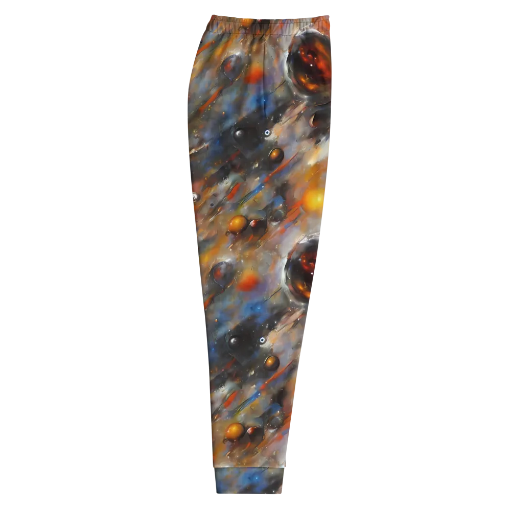 Brushstroke Blaze on Men's Joggers — Right