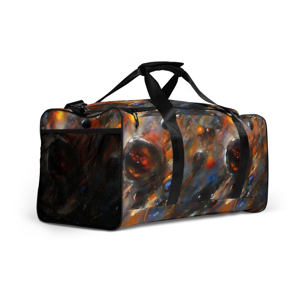 Brushstroke Blaze on Duffle Bag — Right Front